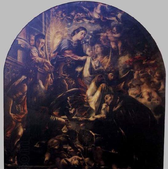 Juan de Valdes Leal Miracle of St Ildefonsus China oil painting art